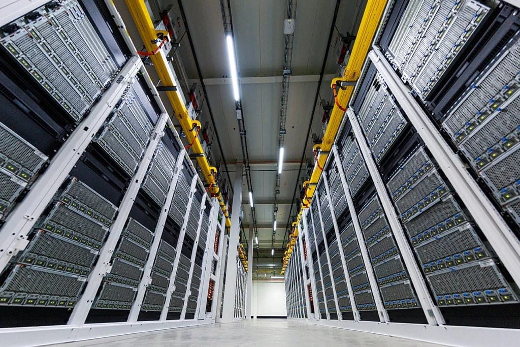 Inside a Microsoft Azure datacenter